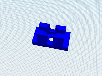 scania grille clip 3d print model - Mito3D