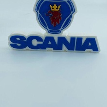 Scania logo Arte coche vehiculo 3d print model - Mito3D