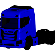 Scania caminhão 3d print model - Mito3D