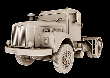 scania vabis l75 volvo man mercedes benz peterbilt volkswagen truck trailer transport car moto game 3d print model - Mito3D