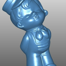 scansionato decorazione figurina sculture 3d print model - Mito3D
