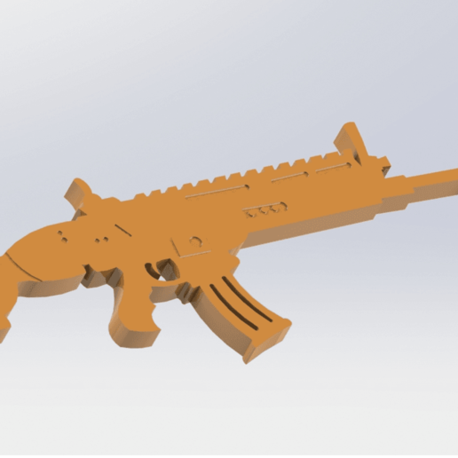 cicatriz fortnite jogo fornite jogos modelo o design modismo 3D print model - Mito3D
