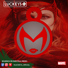 scarlet witch key chain 3d print model - Mito3D