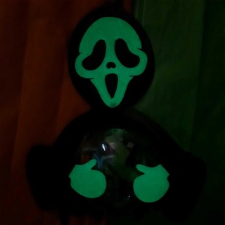 effrayant Halloween jack oogie boogie bonbons fantôme octobre vert fluorescent 3d print model - Mito3D