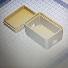 scatola stepdown lm2596 box nocuta ventola stampante ender3 coperchio case 3d print model - Mito3D