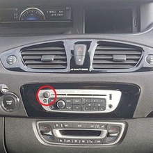 cênico 3 volume botão gadget renault carro rádio 3d print model - Mito3D