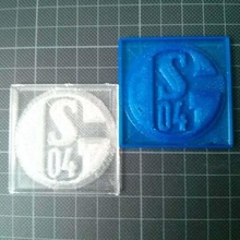 Schalke 04 personalizado 2d_art 3d print model - Mito3D