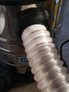scheppach asp-30 shopvac 60mm suction hose adapter vacuum workshop parts 3d print model - Mito3D