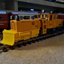 rail umer lgb locomotive nettoyage 2067 jouet train scale piko clair neige dégagement 3d print model - Mito3D