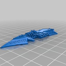 cismático classe luz caos cruzador frota batalha gótico toy_game_accessories 3d print model - Mito3D
