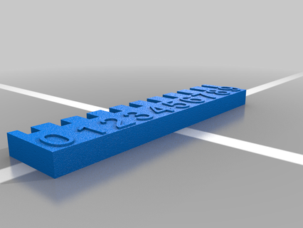 schlage épingle jauge main outils DIY 3d print model - Mito3D