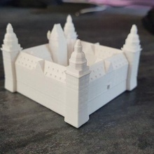 Schloss Johannisburg Aschaffenburg mkprints Gebäudestrukturen 3d print model - Mito3D