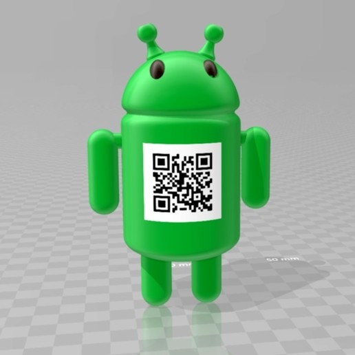 schmiernippel paypal droide Android 3D print model - Mito3D