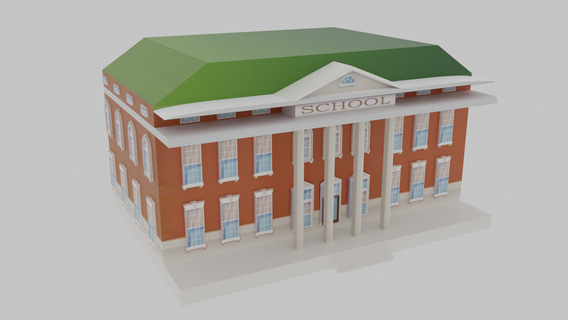 école 3d print model - Mito3D