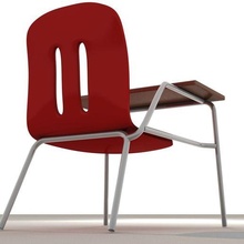 école chaise architecture éducation Université table bois salle cours classe garçon fille siège métal bouteille 3d vray 3d print model - Mito3D