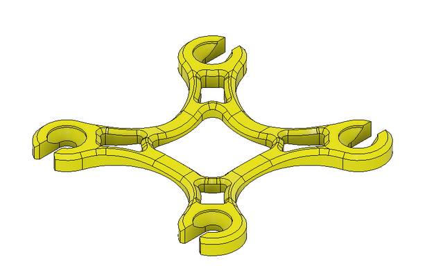 vida sabitleme f r kanatlı folyo tahtası kanat profili wasser rüzgar sörf 3d print model - Mito3D