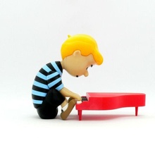 Schroeder amendoim histórias quadrinhos piano 3d print model - Mito3D