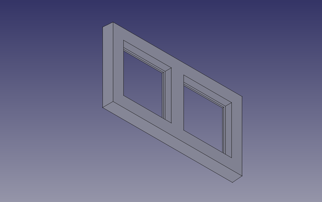 schuko blende 2 fach nöbeti design1 uyuyor f r merten ev abdeckung 3d print model - Mito3D