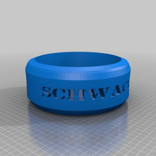 schwachmaten ring collecting jewelry 3d print model - Mito3D