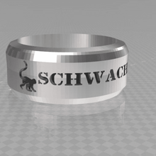 schwachmaten ring ii sammeln Schmuck 3d print model - Mito3D