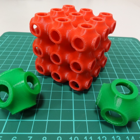 schwarz surface lattice various 3D print model - Mito3D