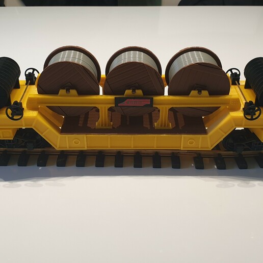 schwerlastwagen spur lgb piko toy train g scale rhb h0 sbb öbb 3D print model - Mito3D