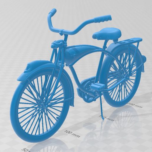 Schwinn fantasma imprimível bicicleta 3D print model - Mito3D