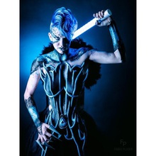sci-fi corsé de la moda el traje scifi cosplay 3d print model - Mito3D