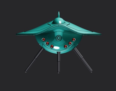 sci fi zangão besouro 3d print model - Mito3D