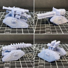 sci-fi goliath body renault pattern support weapons 3d print model - Mito3D