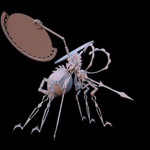 sci fi mosquito 3d print model - Mito3D