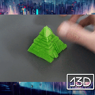 sci fi telefon Kulp destek piramit Hayat kesmek ev Yazdır yer dekor ender bilimkurgu siberpunk teknoloji iphone 3d print model - Mito3D