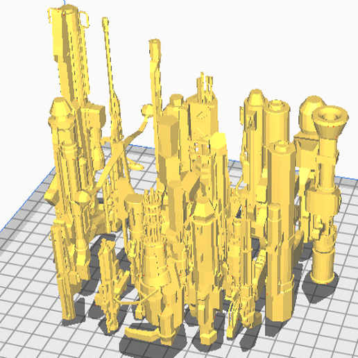 sci-fi space conflict guns art 3d printing star wars 3D print model - Mito3D