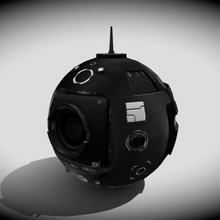 sci-fi spy drone various camera modern futuristic future fiction science scifi scout space game 3d print model - Mito3D