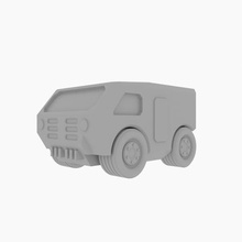sci-fi truck toy vehicle 3d print model - Mito3D