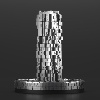 sci construire scifi futuriste cubique lowpoly greeble bâtiment architecture buid ville 3d print model - Mito3D