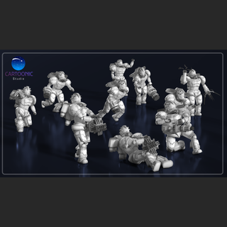 sci fi comando guarda miniatura tampo mesa 28mm jogos guerra personagem fantasia scifi impressão esculpir humano soldado escaramuçador miniaturas 3d print model - Mito3D