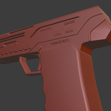 ciencia fi pistola apuntalar 1 Talla Escalable 3d print model - Mito3D
