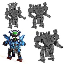 bilim fi savaş atı çeşitli silah seçenekler ana stilleri oyun 40k Warhammer vekil titan köpeği tazı imparatorluk şövalye star savaşlar lejyon yürüteç kaos 1k oğullar 3d print model - Mito3D