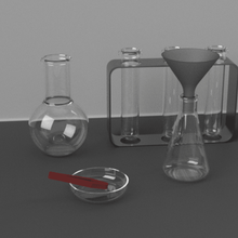 science package jeu la scientifique jeux les enfants jouets amusant laboratoire de pack 3d print model - Mito3D