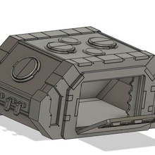 scifi conectado 40k martelo guerra conjuntos jogos 3d print model - Mito3D