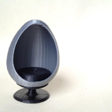 scifi egg chair various playset toscale 3d print model - Mito3D
