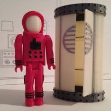 scifi locker various 118 1to18scale playset toscale 3d print model - Mito3D