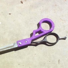 scissor handle various useful tool scissors reprap pla part openscad model mendel kitchen household 3d 3d print model - Mito3D