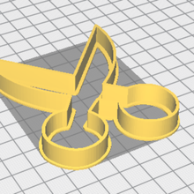 scissors cookie cutter tool sharp 3d print model - Mito3D