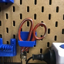 scissors skadis mount holder organization 3d print model - Mito3D