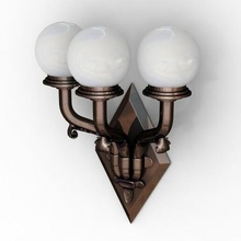 applique lamp bracket lanterna 3d print model - Mito3D
