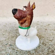 Scooby dooby dickbutt Kunst danke Meme Schwanz Hintern doo Modelle 3d print model - Mito3D