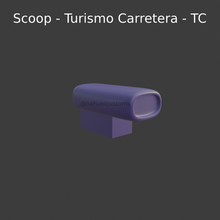 scoop turismo Autoroute tc dynamique coup rc Douane moulé pression modèle trousse kit corps actc 3d print model - Mito3D