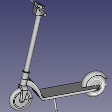 scooter gadget skate 3d print model - Mito3D